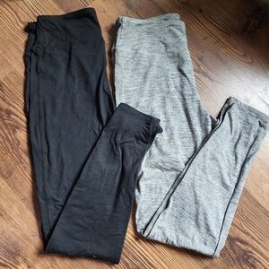 Eddie Bauer Black Sleepwear Large Womens Grey Pants NWOT